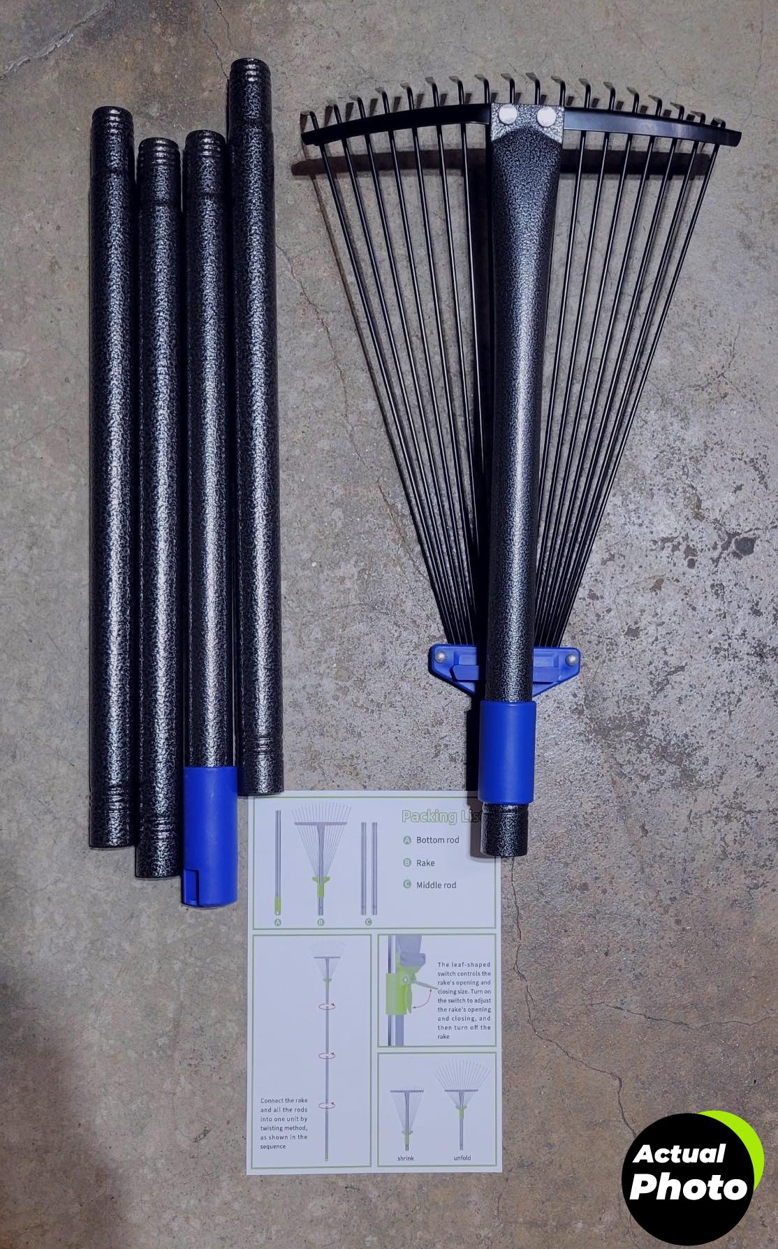 adjustable-metal-leaf-rake-garden-foto-3