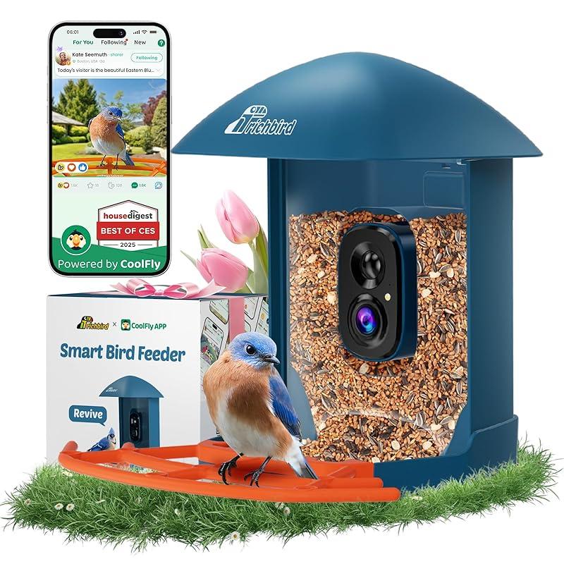 Smart Bird Feeder 2K: A Must-Have for Birdwatching Enthusiasts!