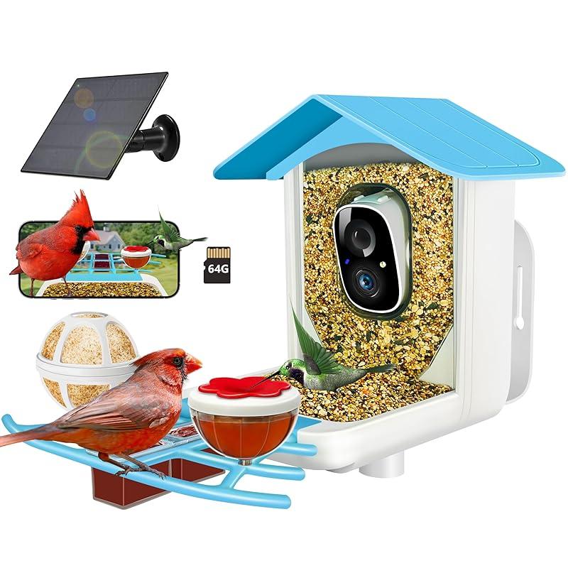My Experience with the 64GB Smart Bird Feeder Camera: Is It Worth It?
